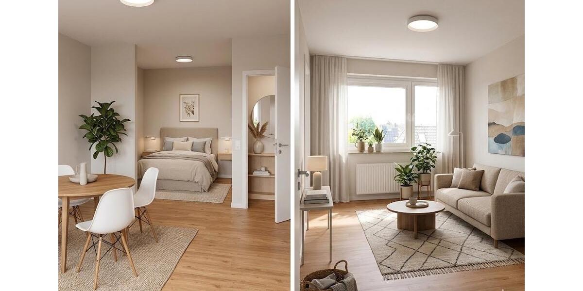 Etagenwohnung Garbsen Berenbostel - 1.5 Zimmer, 40 m&sup2;, 139.000&euro; | Angebot:26796250