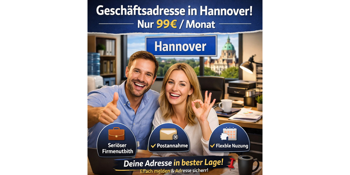 Gewerbeobjekt Hannover - 99&euro; | Angebot:25728735