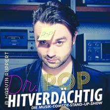 Dr. Pop - Hitverdächtig – Die Musik-Comedy-Stand-up-Show! 10.09.2026 Kultur- und Kommunikationszentrum Pavillon